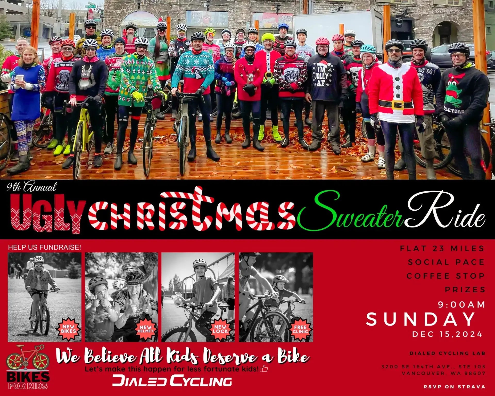 Ugly Christmas Sweater Ride