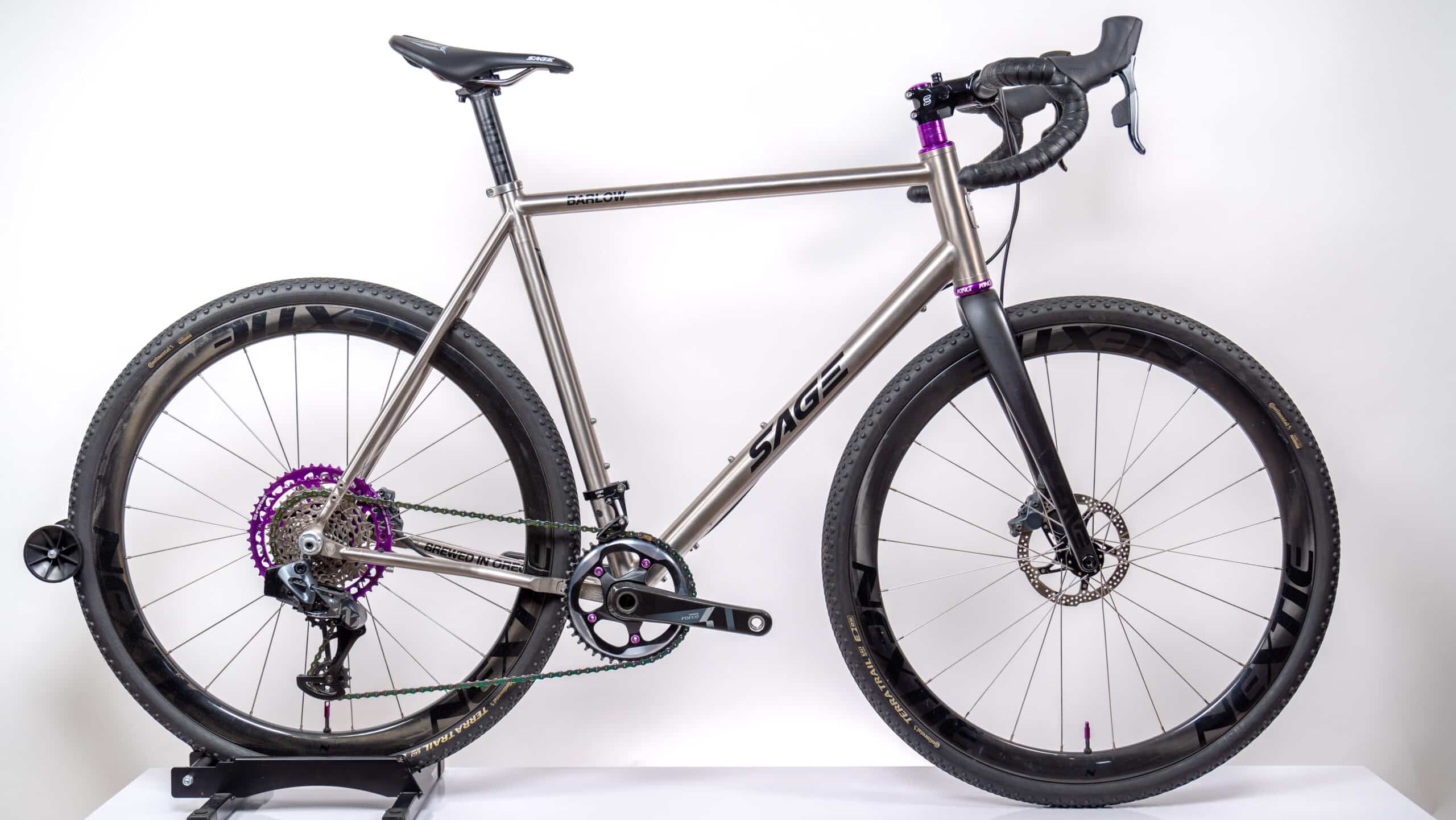 Sage Barlow Titanium Gravel Bike (60cm) - $4900