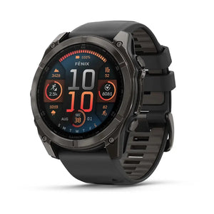 Garmin fenix 8 - 47 mm | Sapphire | AMOLED | Black/Pebble Gray