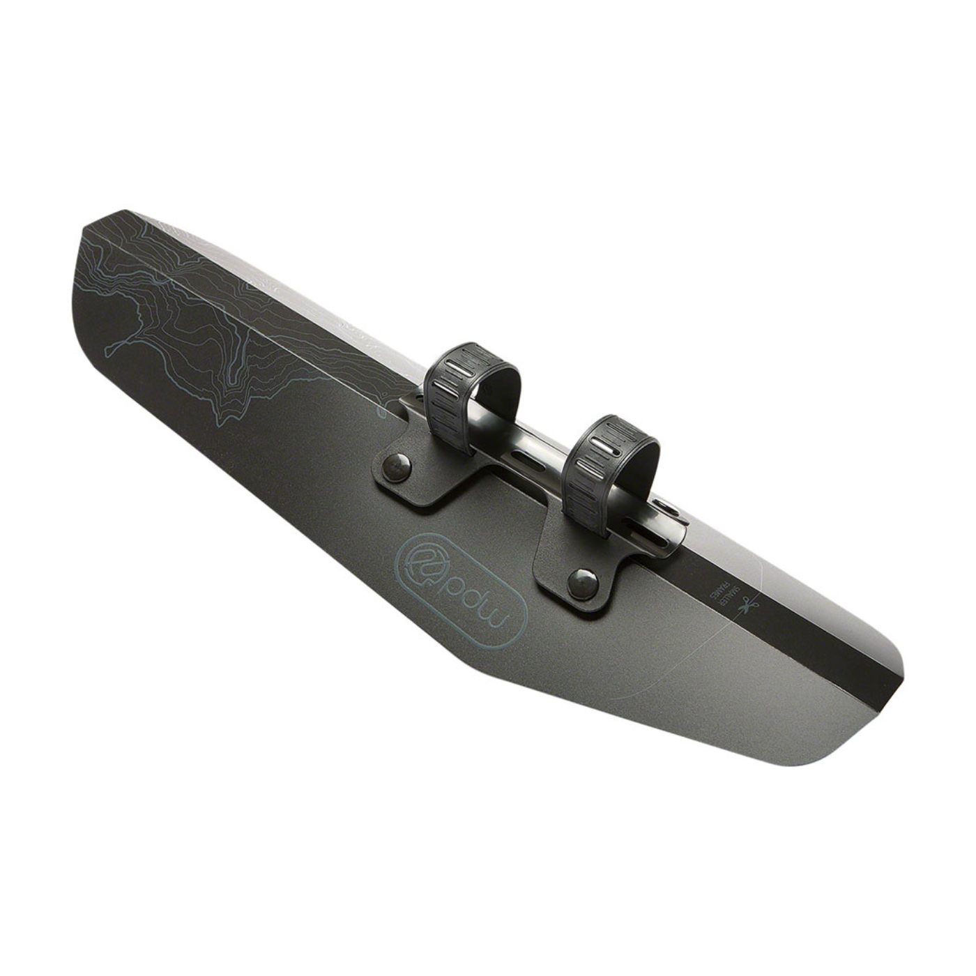 PDW Mud Shovel 6.5 Front Fender - Front | Black Geo