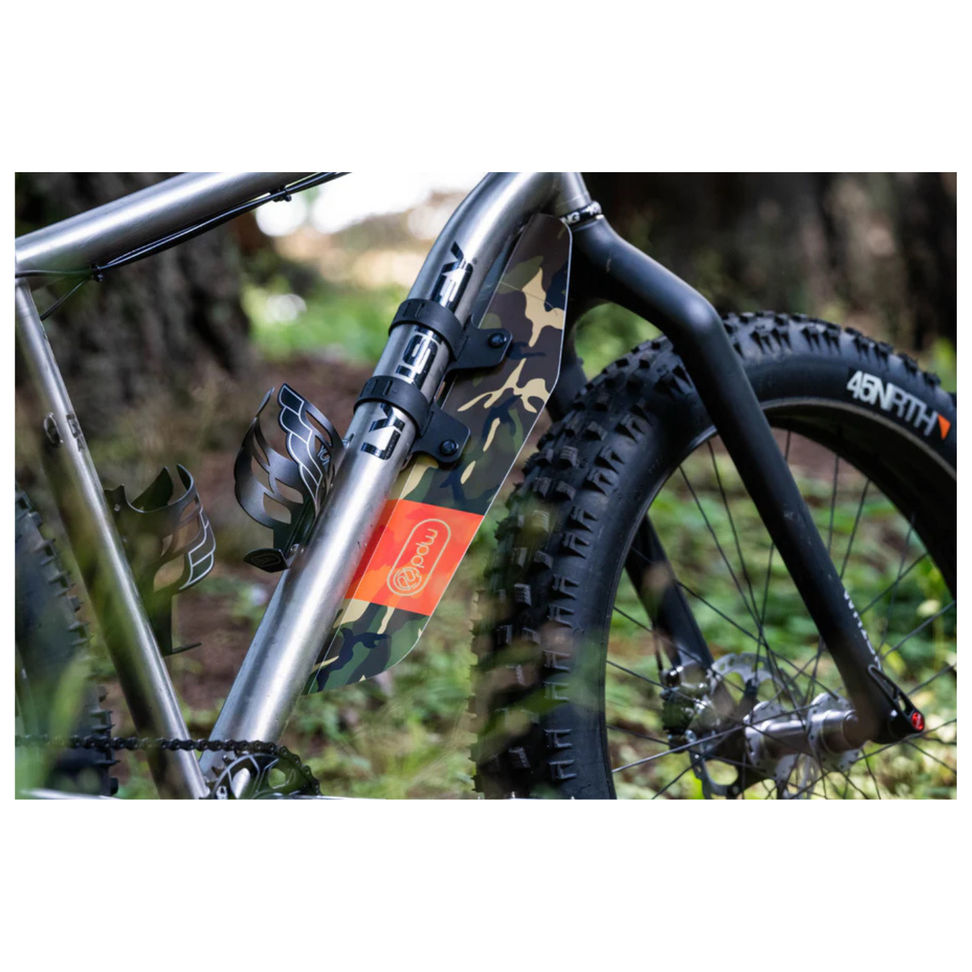 PDW Mud Shovel 6.5 Front Fender - Front | Black Geo