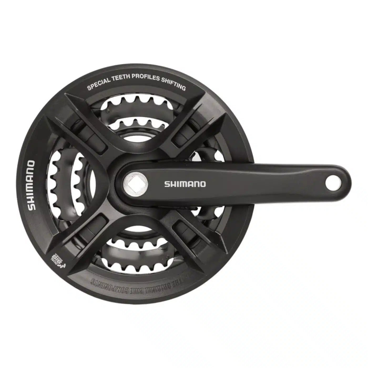 Shimano Altus FC-M311 Crankset - 170mm | 7/8-Speed | 48/38/28t