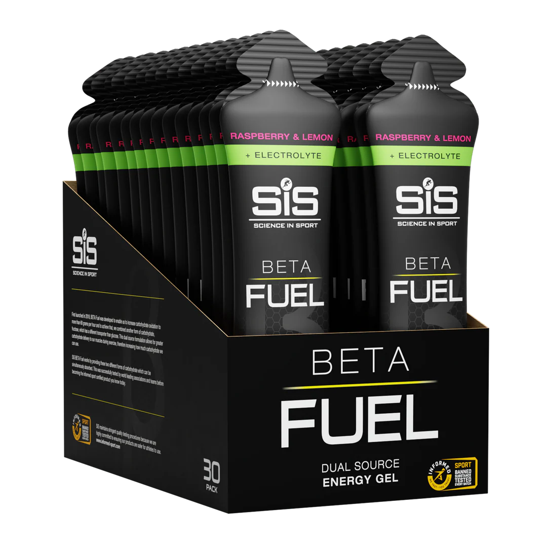 SiS Beta Fuel - Raspberry & Lemon + Electrolyte | Box of 30