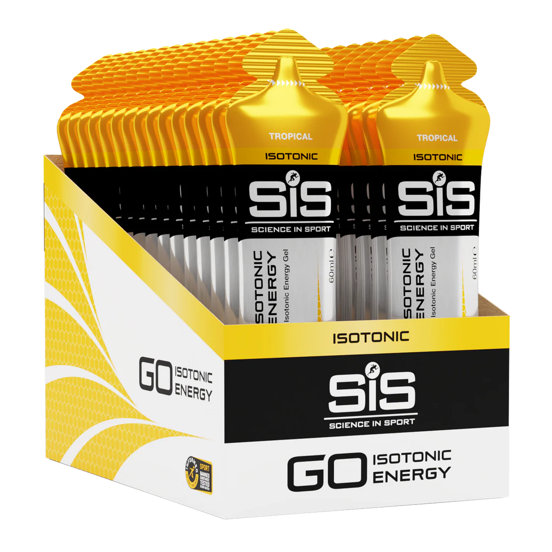 SiS GO Isotonic Energy Gel - Tropical | Box of 30