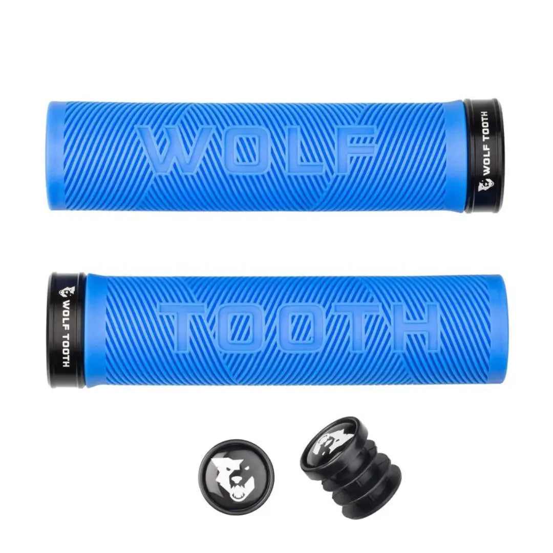 Wolf Tooth Echo Lock-On Grips - Blue