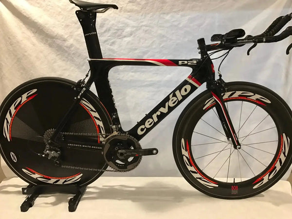 Cervelo P2 w/ Zipp Wheels & Quarq PM (54cm)