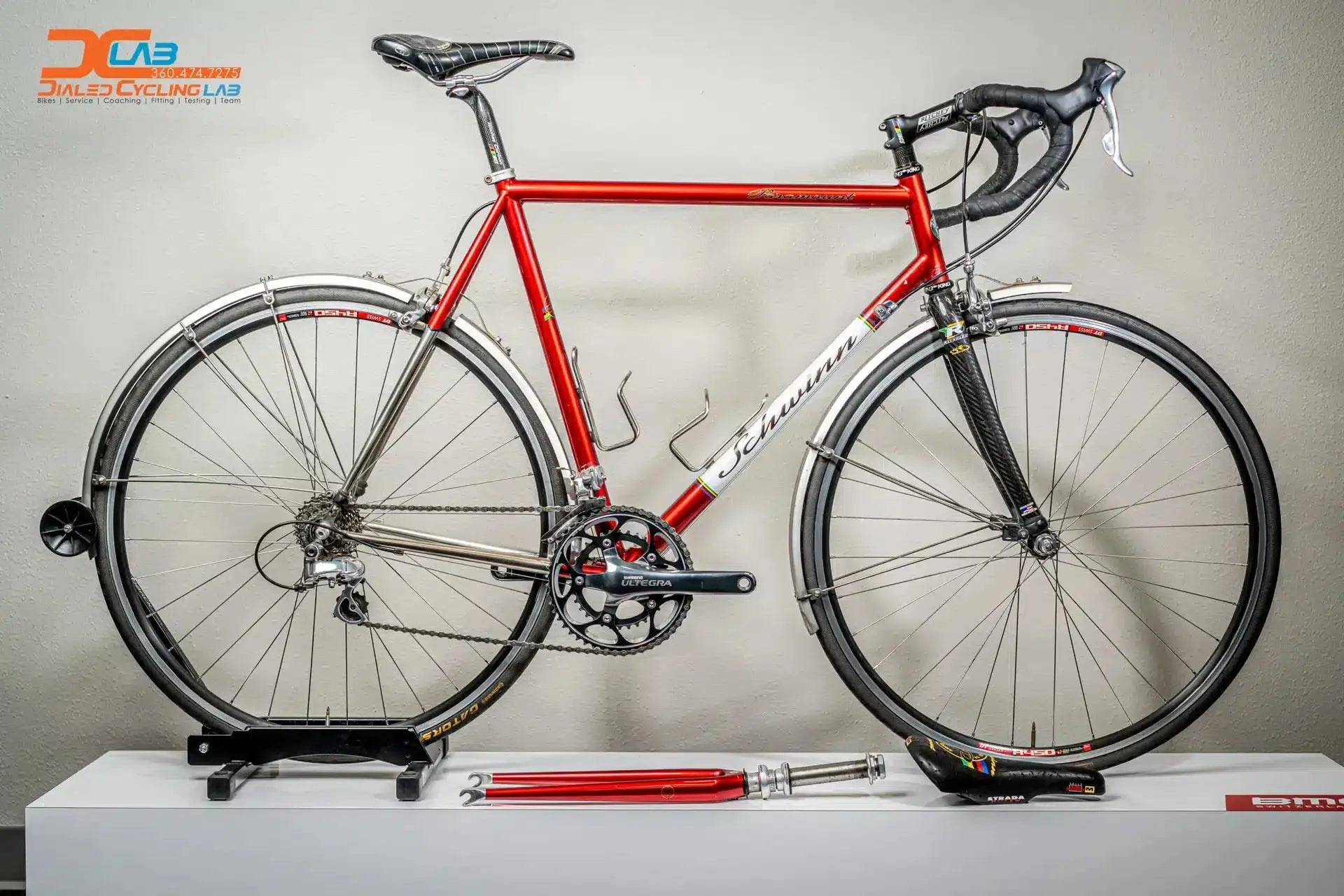 **SOLD** Schwinn Paramount 60th Anniversary Titanium (56cm) - Dialed Cycling Lab