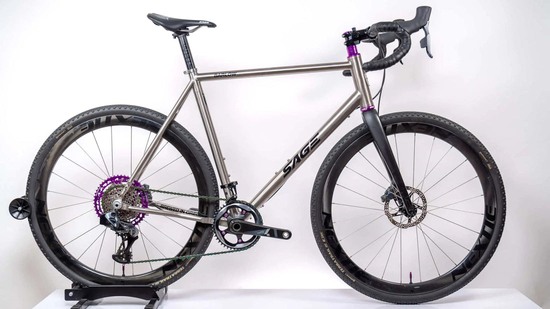 Sage Barlow Titanium Gravel Bike (60cm) - $4900 - Dialed Cycling Lab