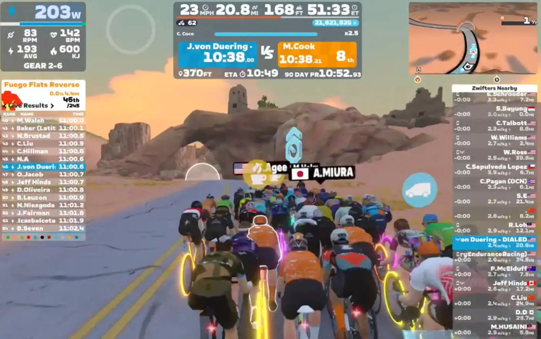Dialed Tuesday Zwift Ride - Season 8 / Ride #2 of 20 - Dialed Cycling Lab