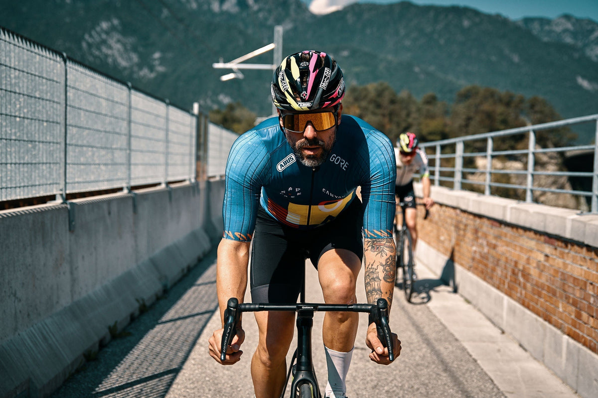 Road racer riding Continental Grand Prix 5000 tires