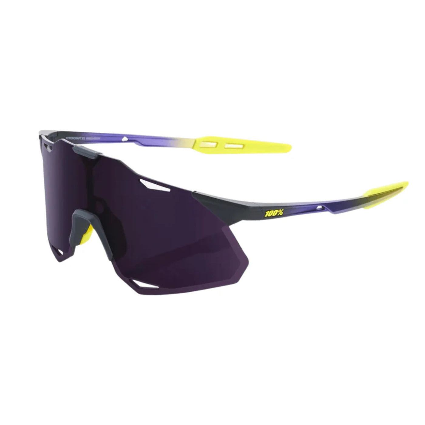 100% Hypercraft XS - Matte Metallic Digital Brights | Dark Purple Lens