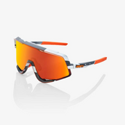 100% Glendale - Soft Tact Grey Camo | HiPER Red Multilayer Lens