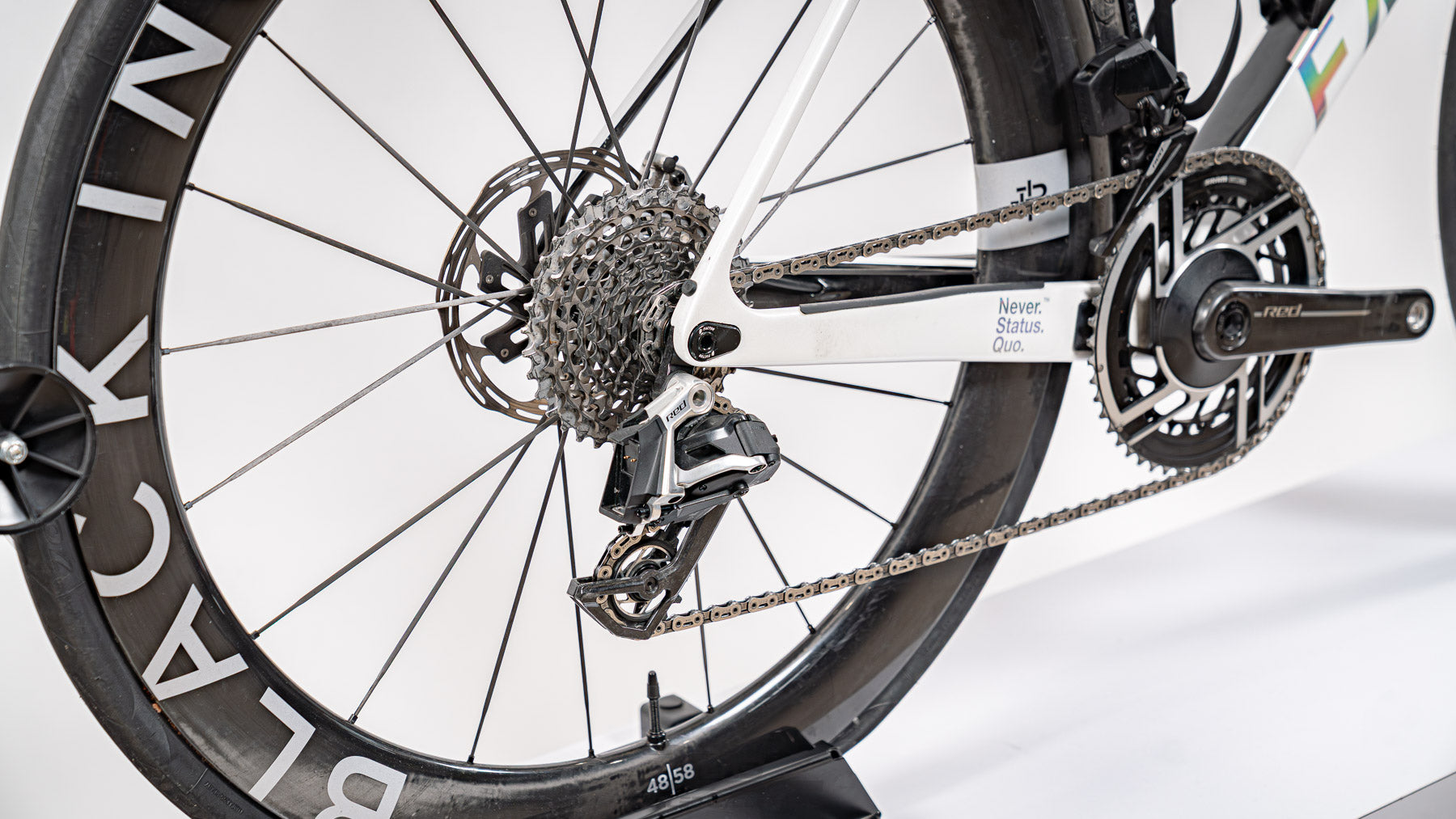 Factor Ostro VAM - White Chrome | 58cm | Demo BIke Factor