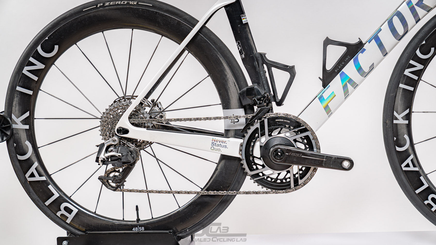 Factor Ostro VAM - White Chrome | 58cm | Demo BIke Factor