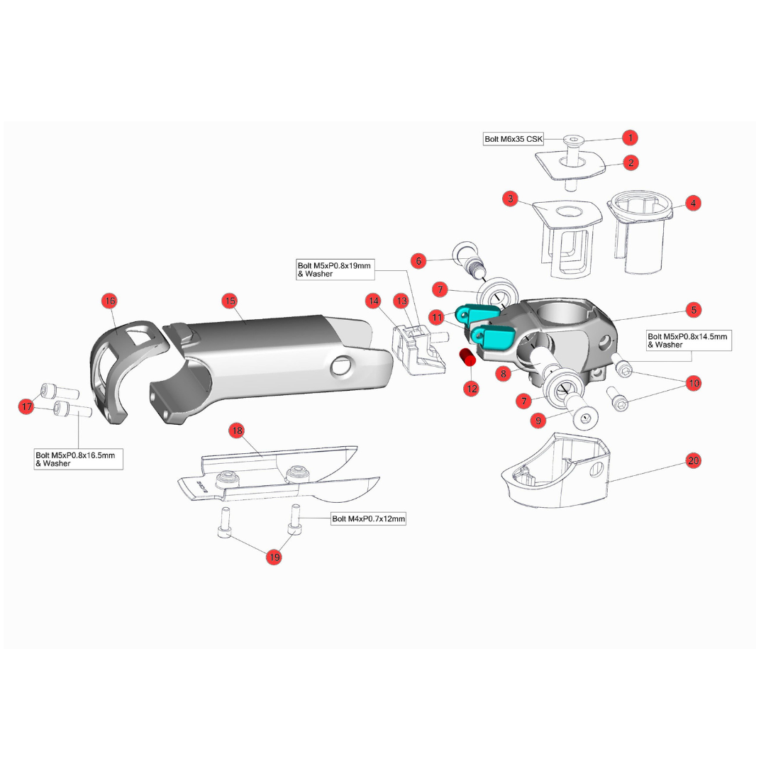 BMC Stem ICS2 MTT - 80mm