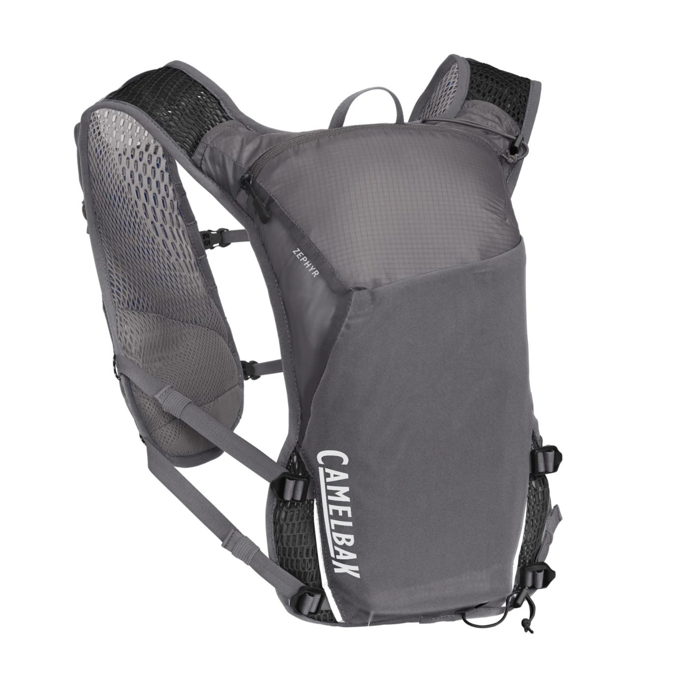 Camelbak Zephyr Vest 1L Running Hydration Pack - Castlerock Grey / Black