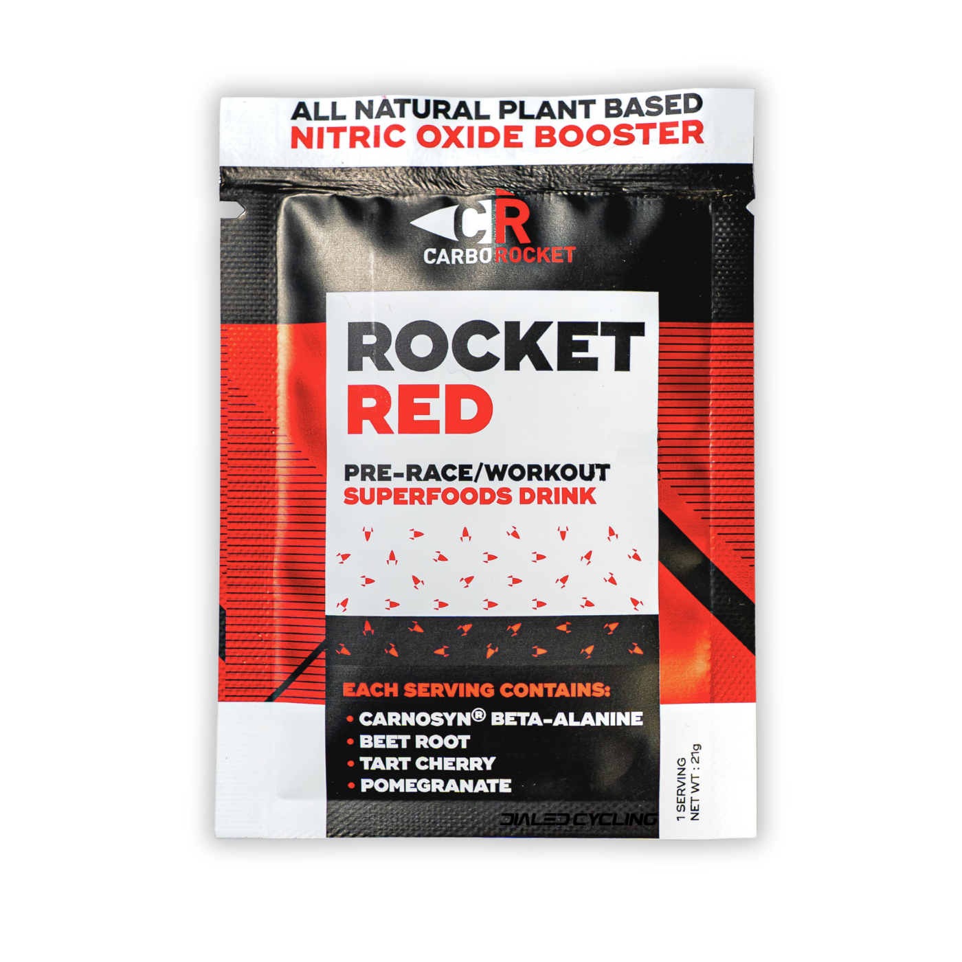 CarboRocket Rocket Red - Pre-Race/Workout Mix | Individual