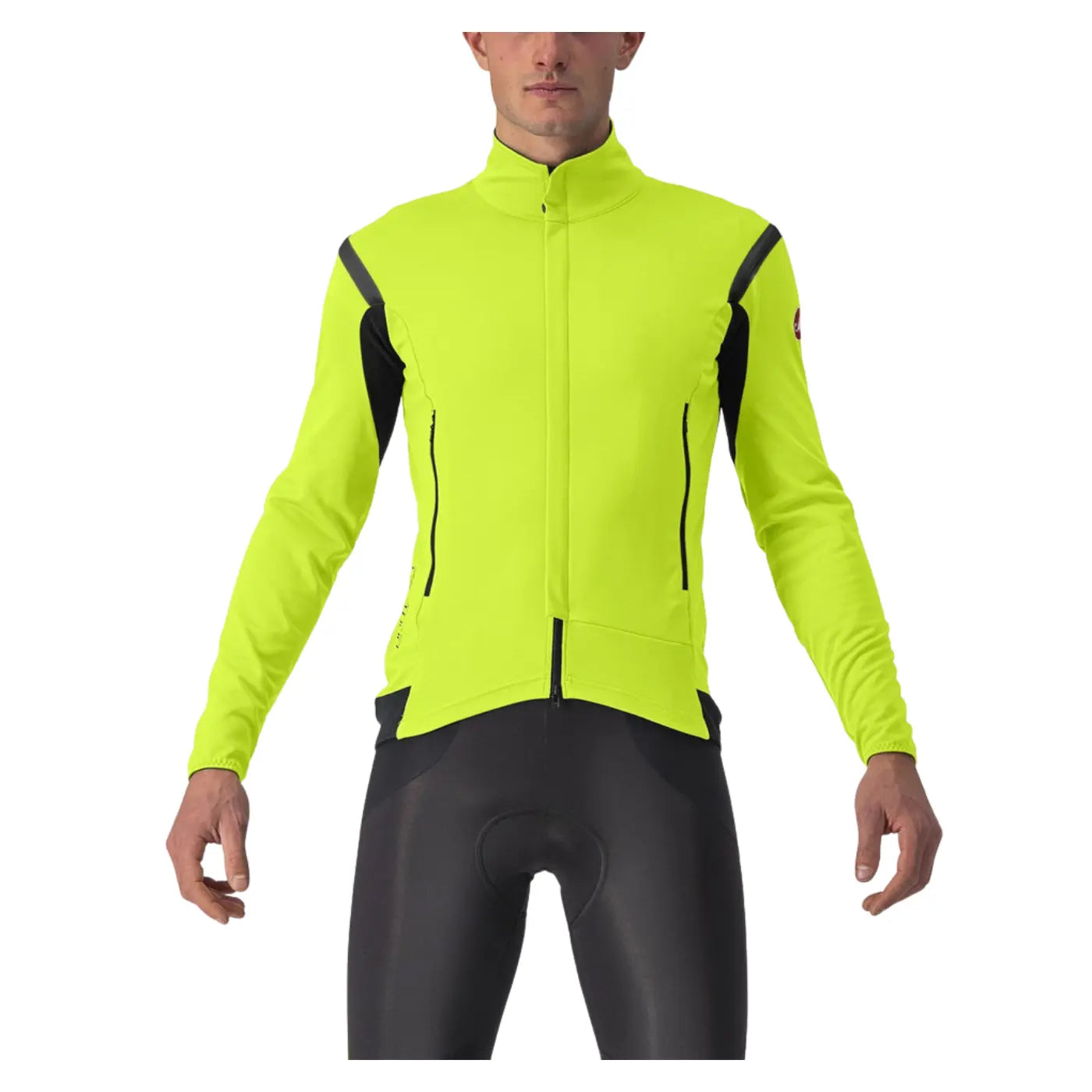 Castelli Perfetto RoS Convertible Cycling Jacket - Electric Lime Castelli