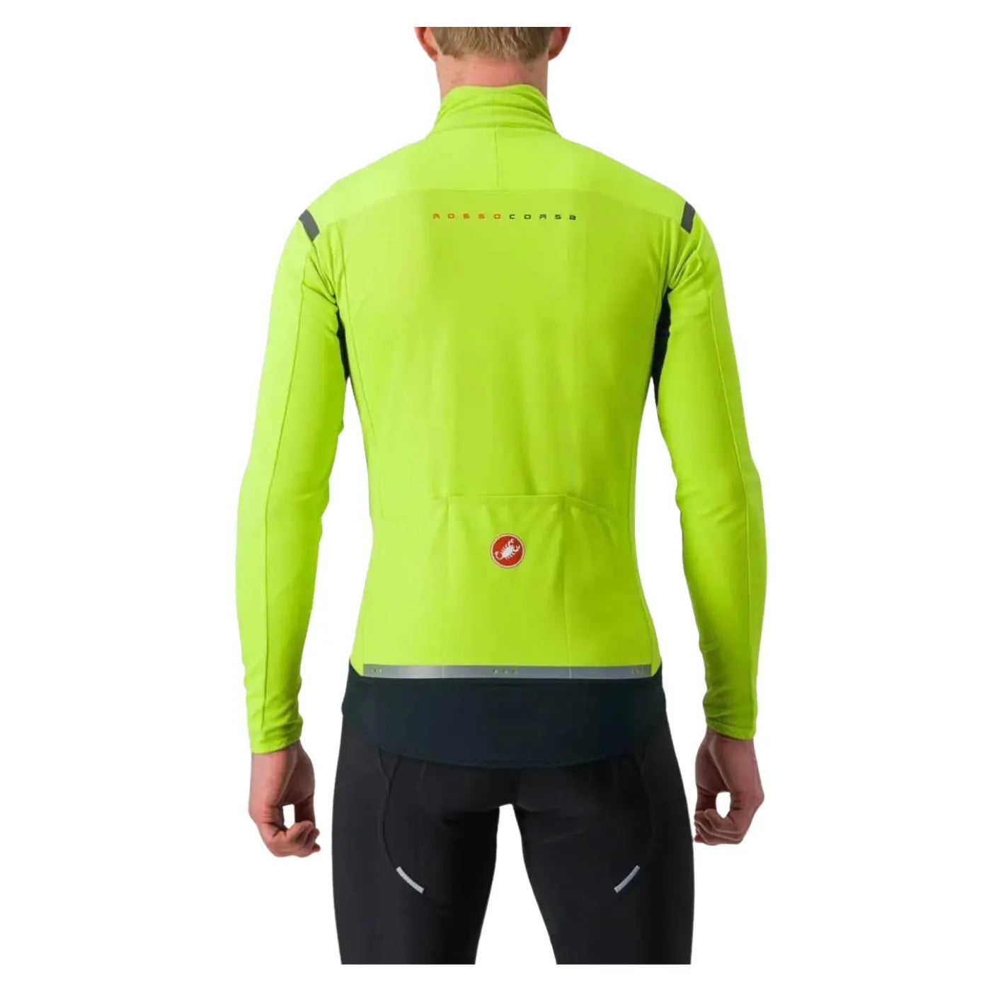 Castelli Perfetto RoS Convertible Cycling Jacket - Electric Lime Castelli