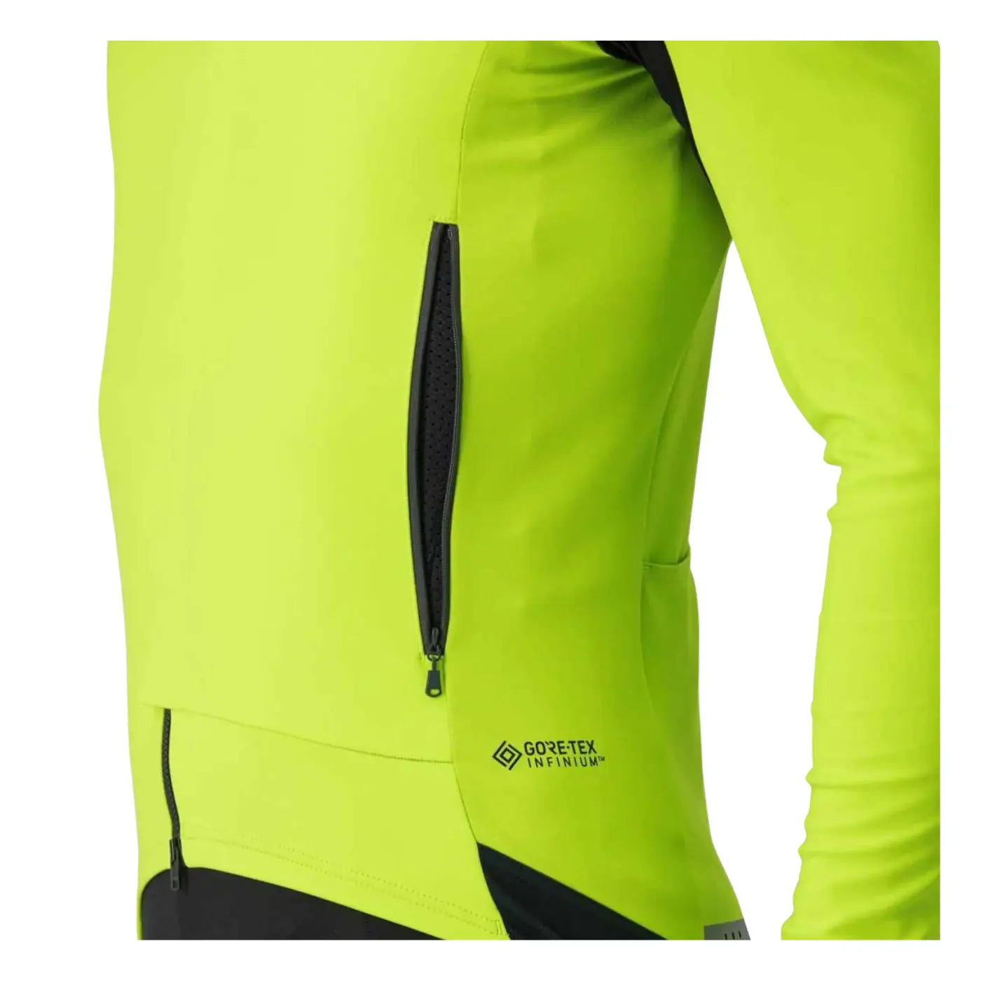 Castelli Perfetto RoS Convertible Cycling Jacket - Electric Lime Castelli