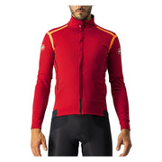 Castelli Perfetto RoS Convertible Cycling Jacket - Pro Red/Brilliant Orange Castelli