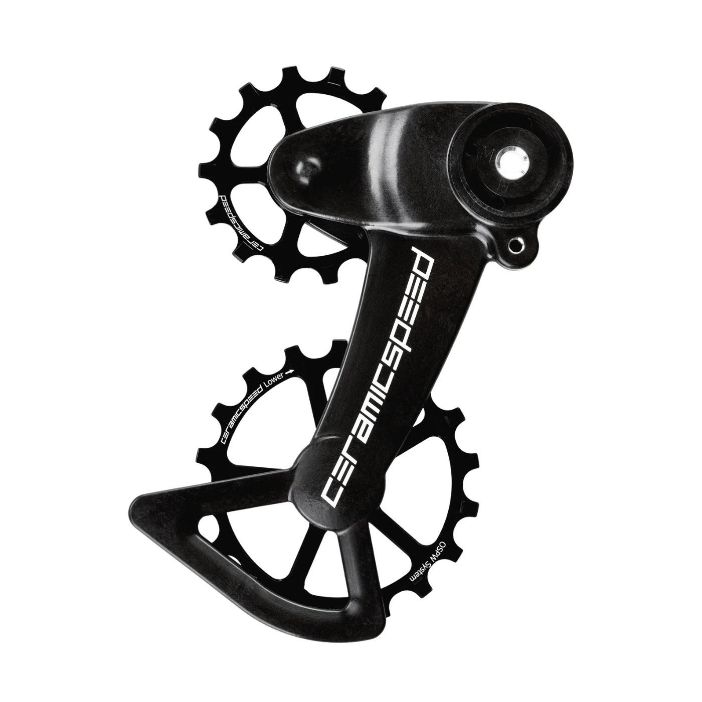 CeramicSpeed OSPW X Pulley Wheel System - SRAM Eagle AXS | Black