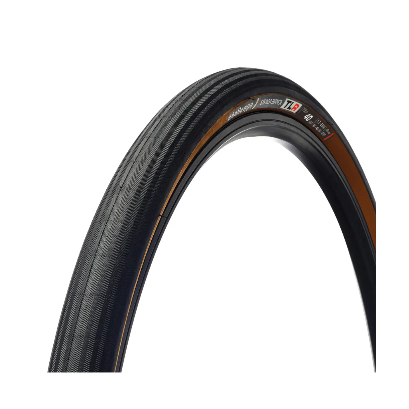 Challenge Strada Bianca TLR Tire - 700x40 | Brown