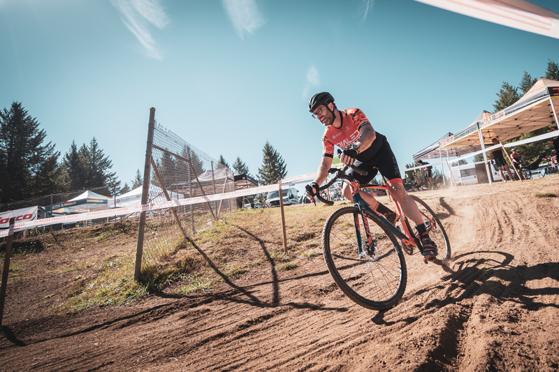 Dialed rider racing cyclocross