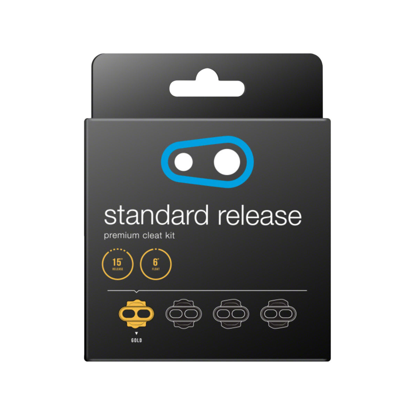Crankbrothers Premium Cleat Ultra Durable Brass - 6 degrees of Float