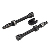 CushCore Tubeless Presta Valve Set - 55mm | Black