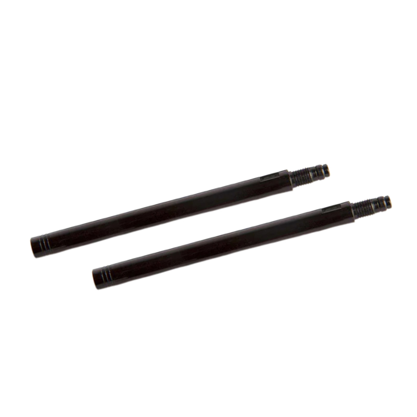 EVO Presta Valve Extensions - 70mm | Black | Pair