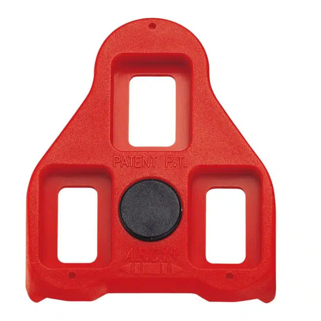 Exustar ARC 1 Look Delta Cleats, 9 Degree Red