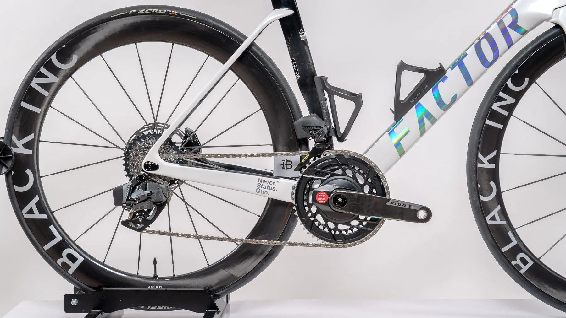 Factor Ostro VAM - White Chrome | DCL Build - Dialed Cycling Lab