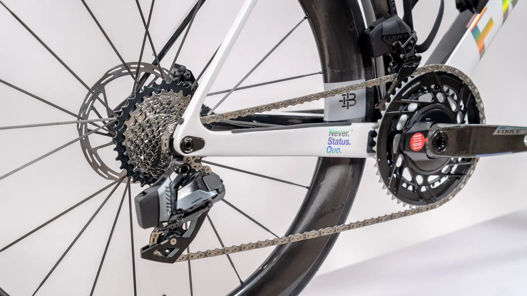 Factor Ostro VAM - White Chrome | DCL Build - Dialed Cycling Lab