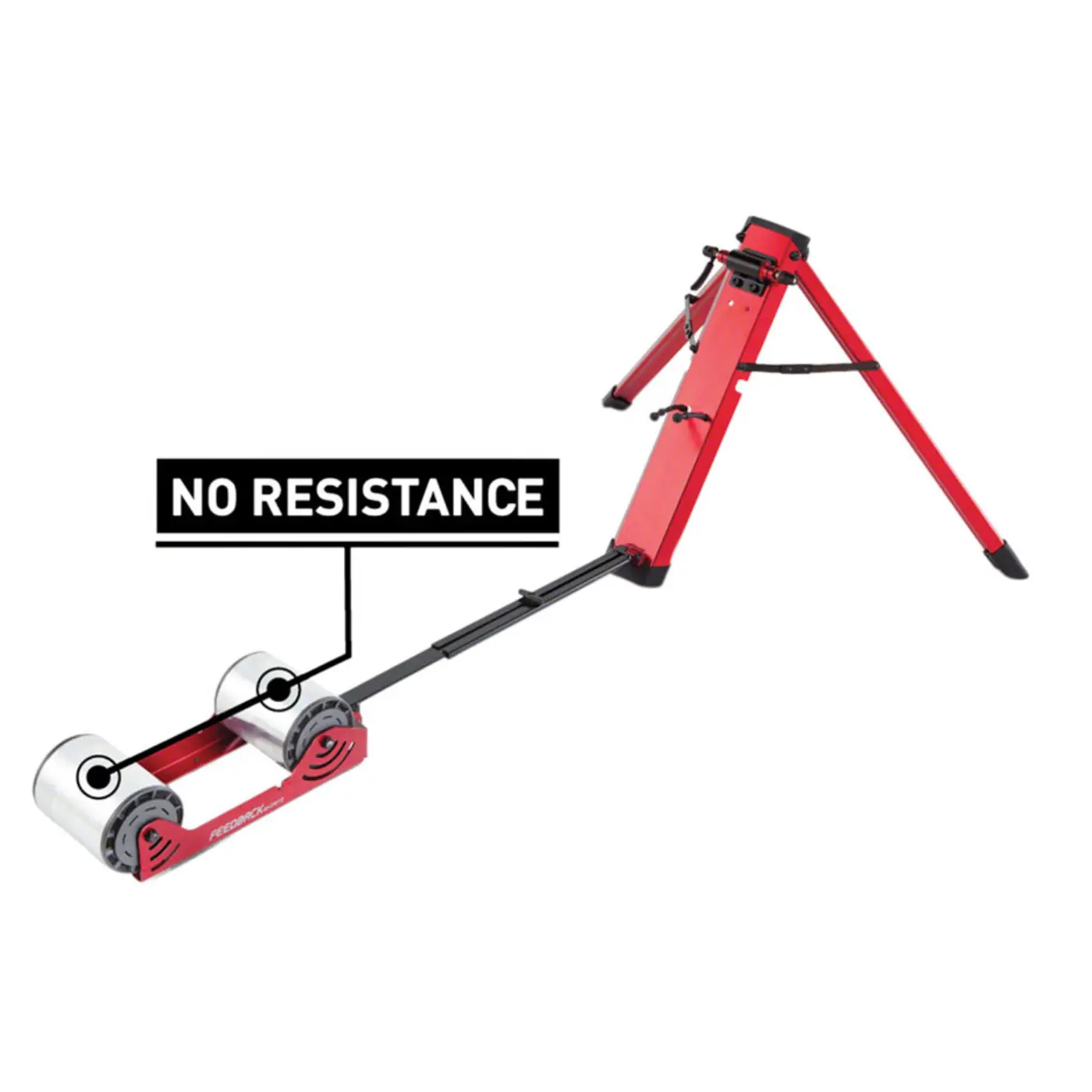 Feedback Sports Omnium Zero-Drive Rear Wheel Trainer - No Resistance Feedback Sports