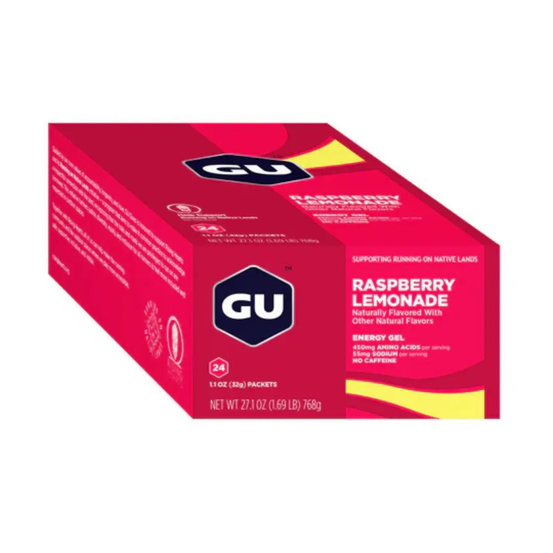 GU Energy Gel - Raspberry Lemonade | Box of 24