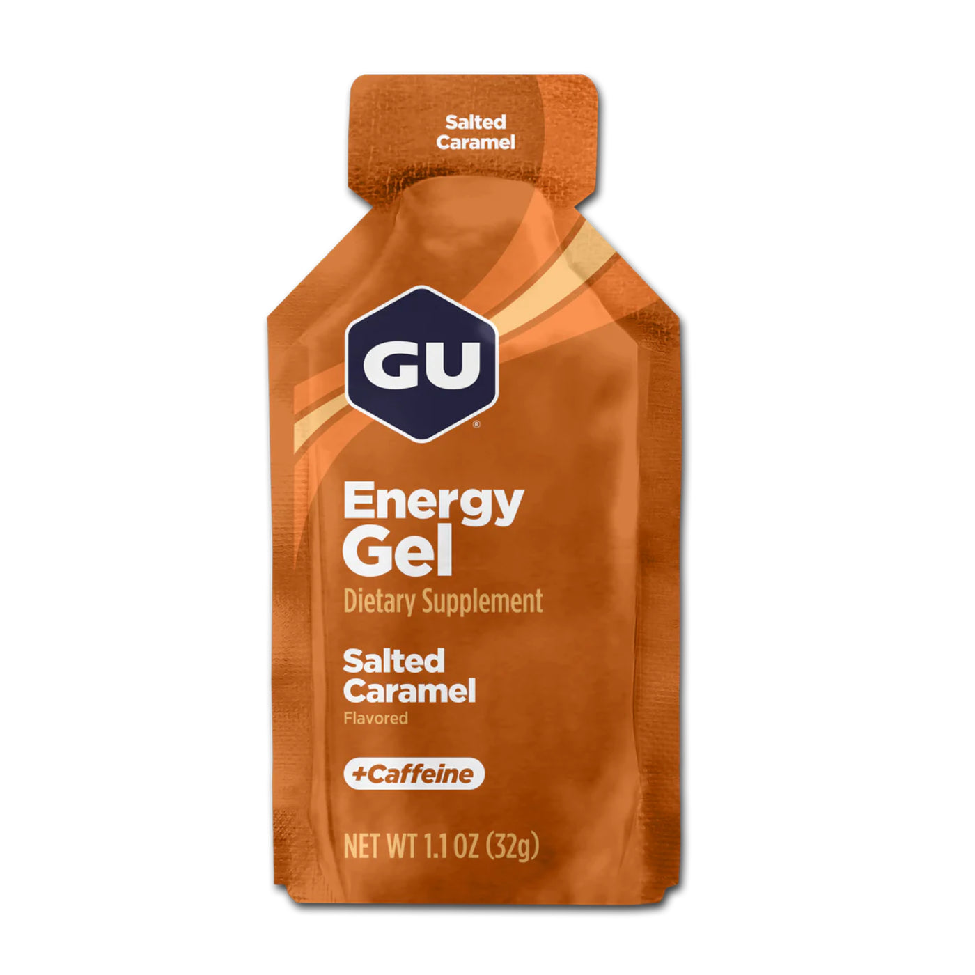 GU Energy Gel - Salted Caramel with Caffeine | Individual