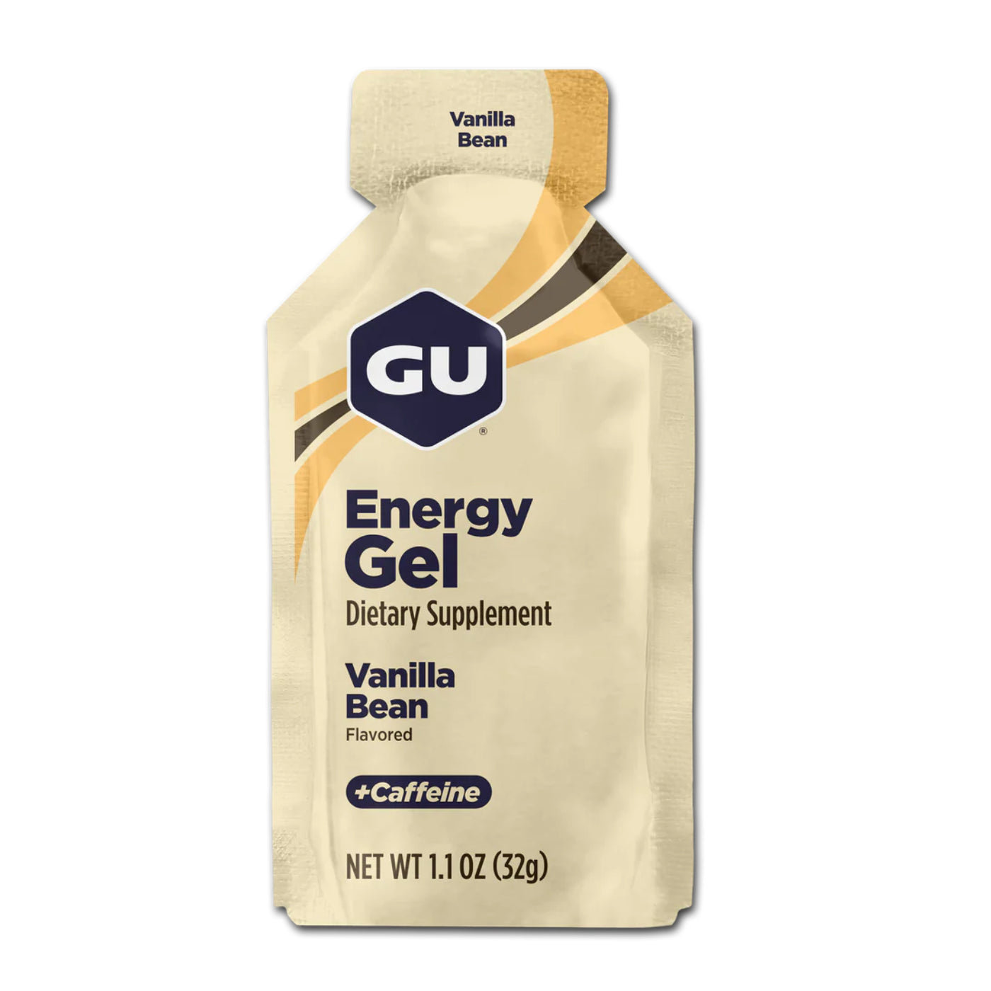 GU Energy Gel - Vanilla Bean with Caffeine | Individual