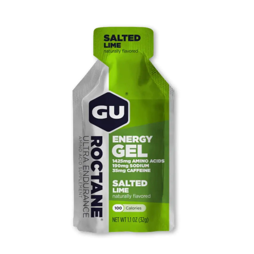 GU Energy Roctane Gel - Salted Lime with Caffeine | Individual