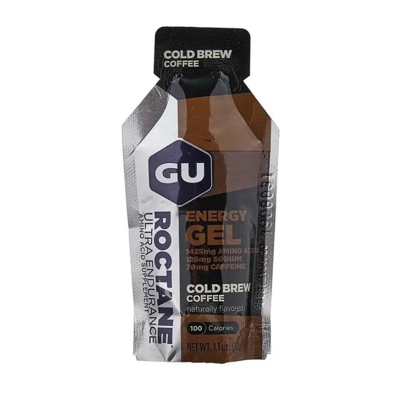 GU Energy Roctane Gel - Cold Brew with Caffeine | Individual