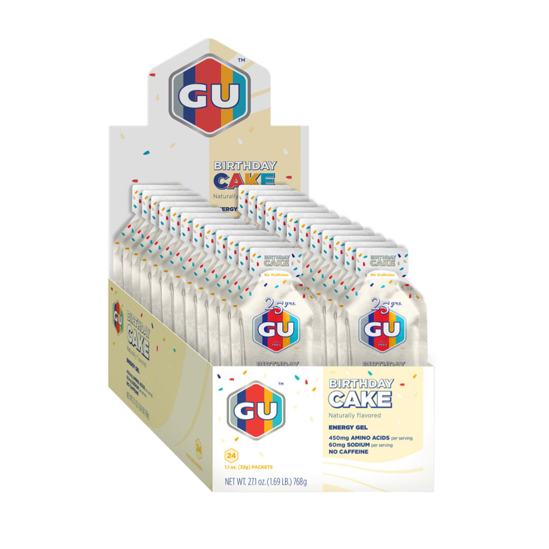 GU Energy Gel - Birthday Cake | Box of 24