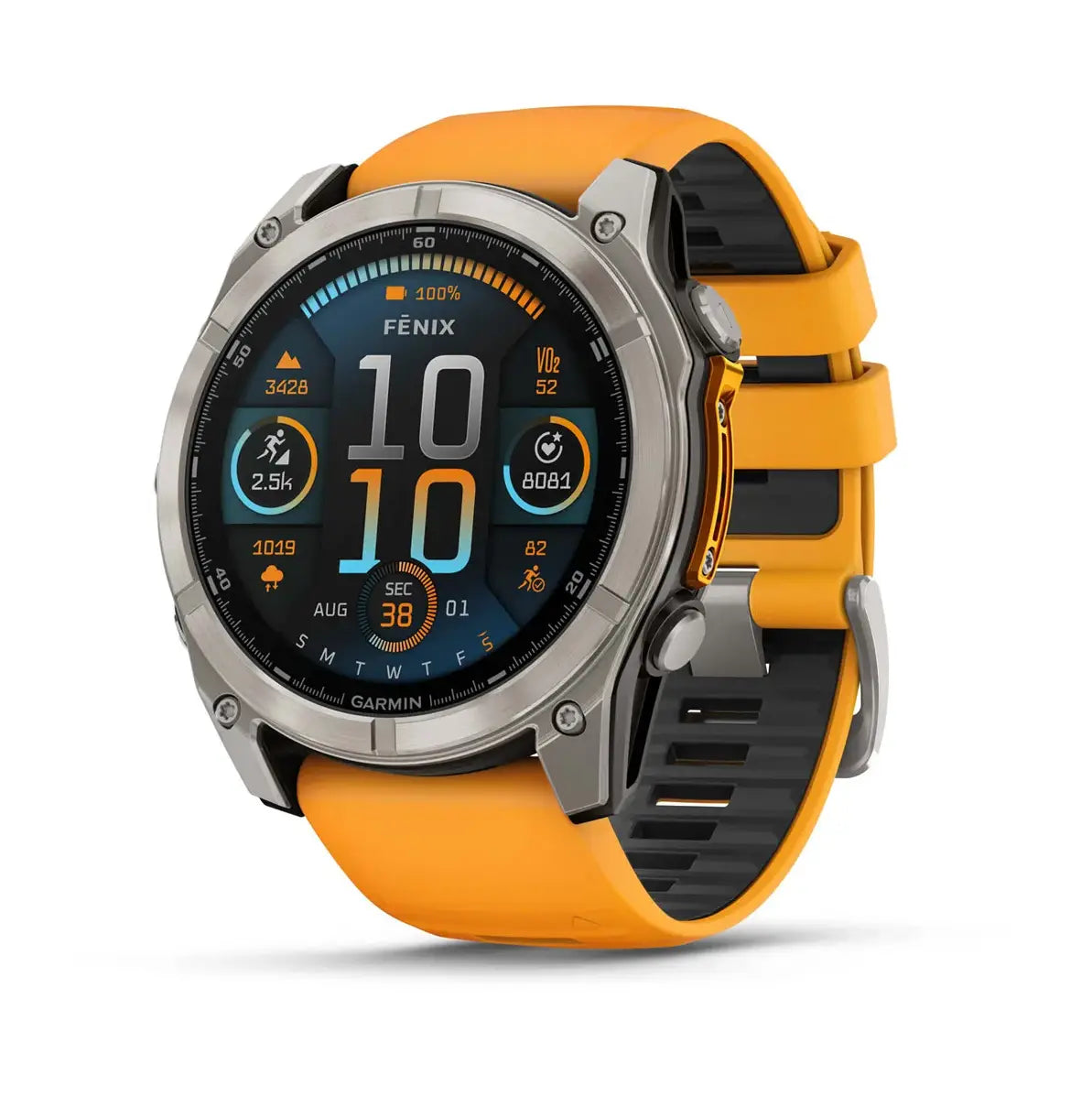 Garmin fenix 8 - 47 mm | AMOLED | Spark Orange