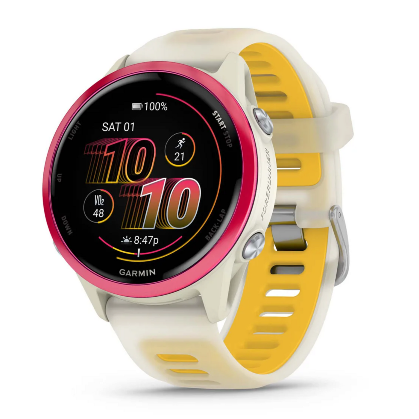 Garmin Forerunner 570 - 42mm | Translucent Bone/Mango