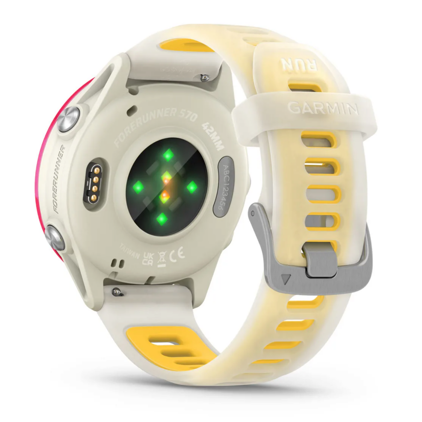 Garmin Forerunner 570 - 42mm | Translucent Bone/Mango