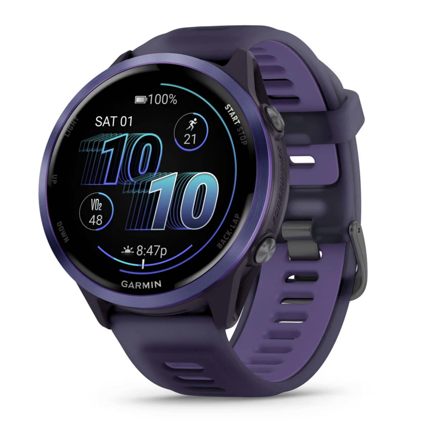 Garmin Forerunner 570 - 47mm | Translucent Imperial Purple/Indigo