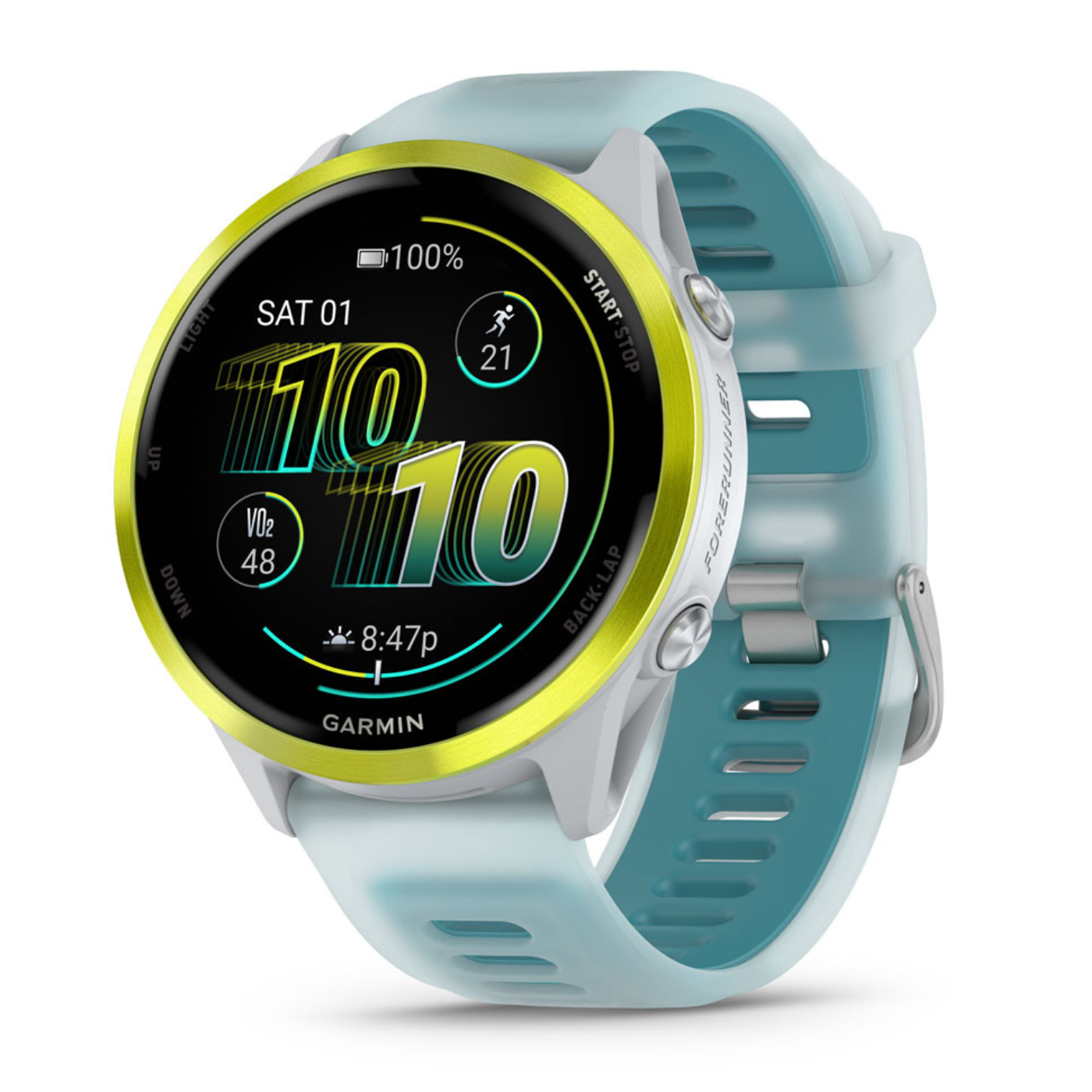 Garmin Forerunner 570 - 47mm | Whitestone/Amp Yellow