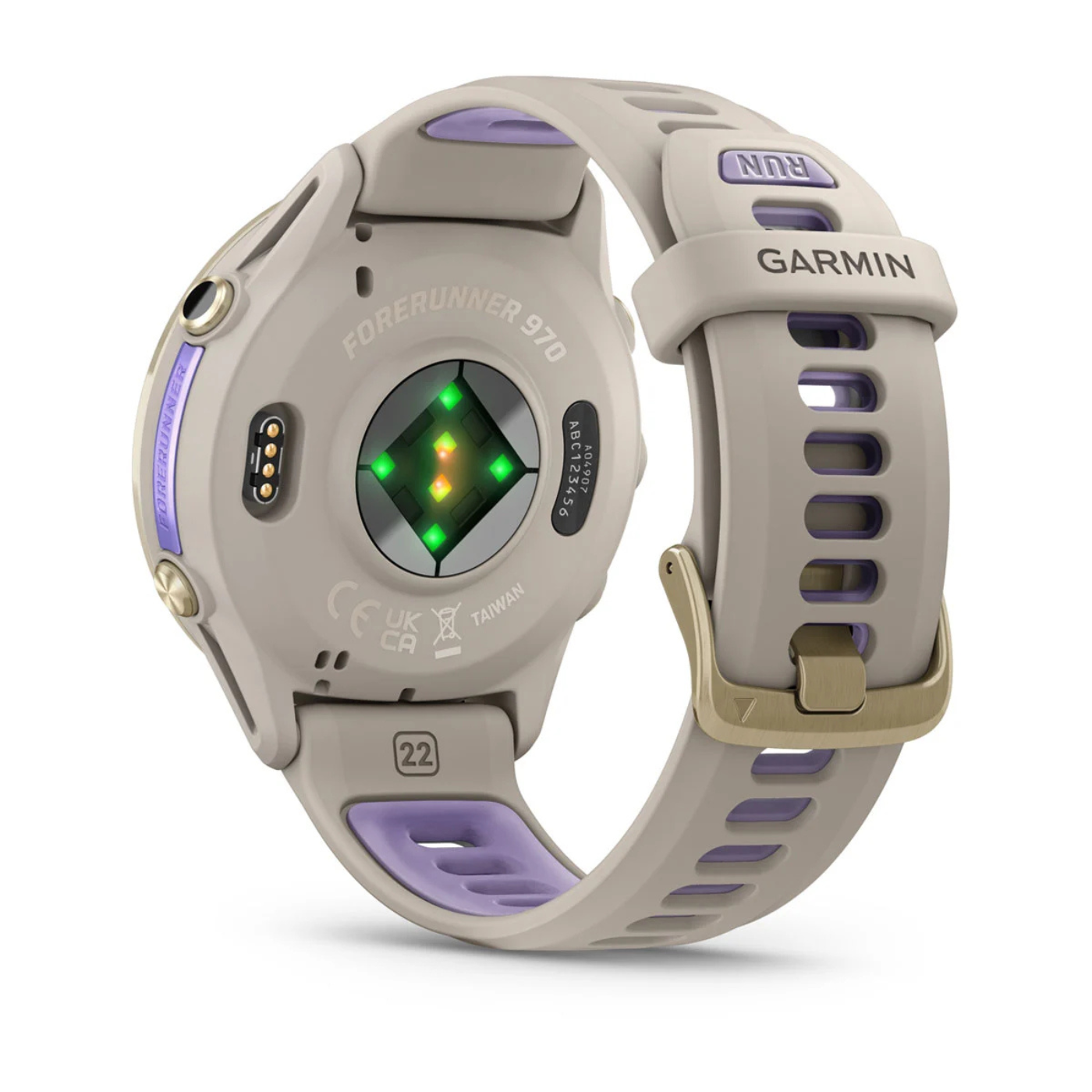 Garmin Forerunner 970 - Soft Gold Titanium