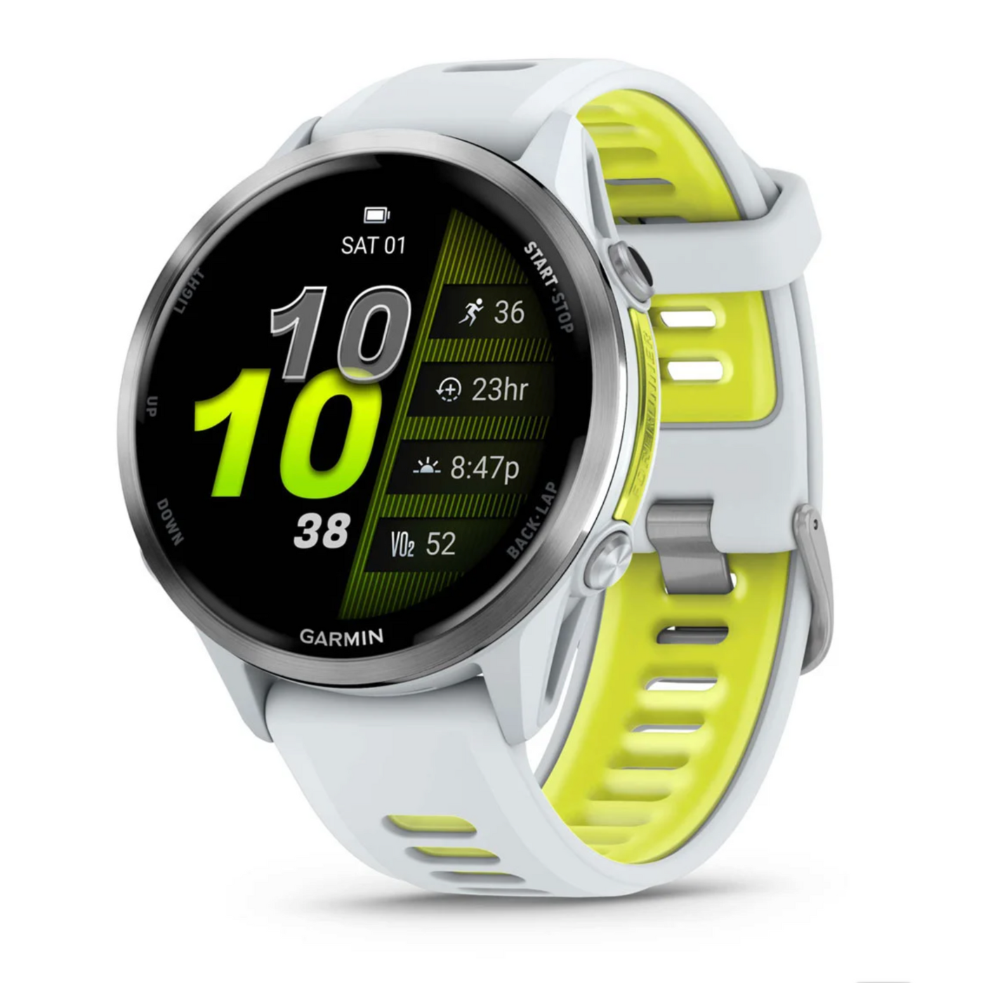 Garmin Forerunner 970 - Titanium with Whitestone
