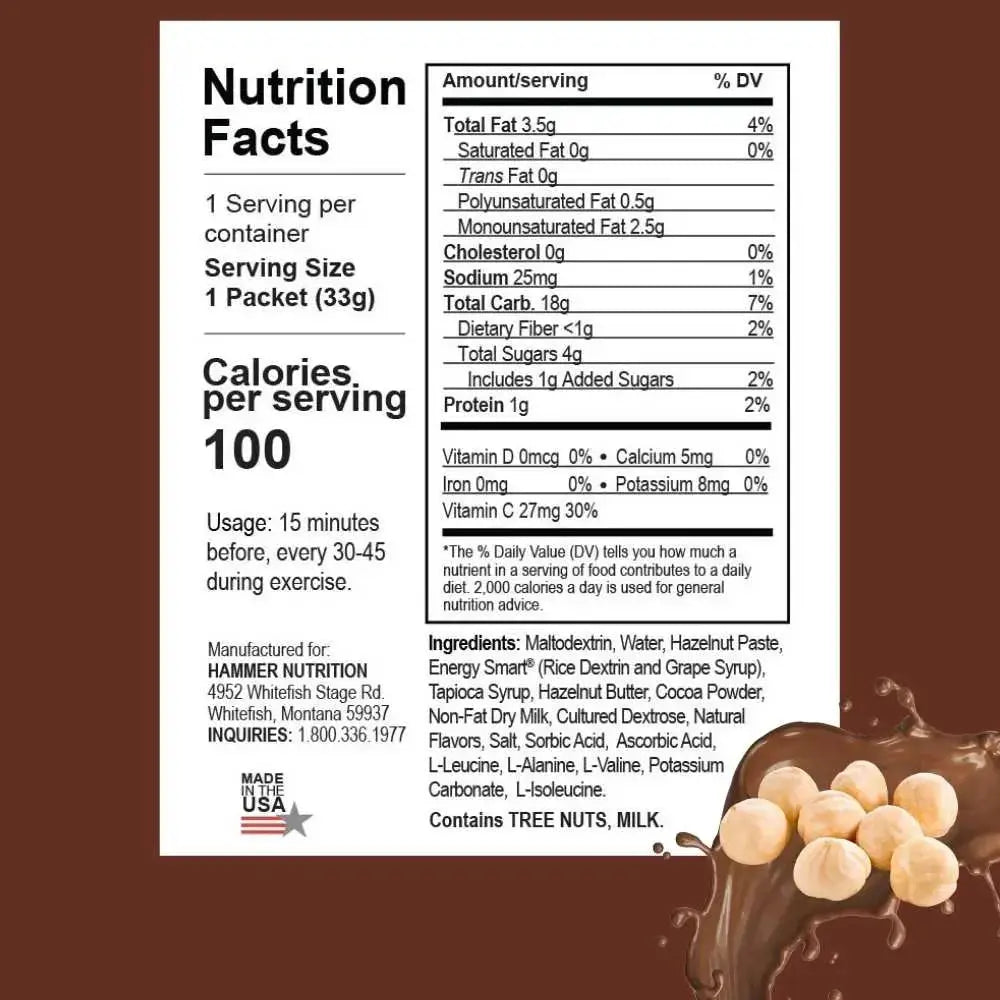 Hammer Gel - Box of 24 Dialed Cycling Lab