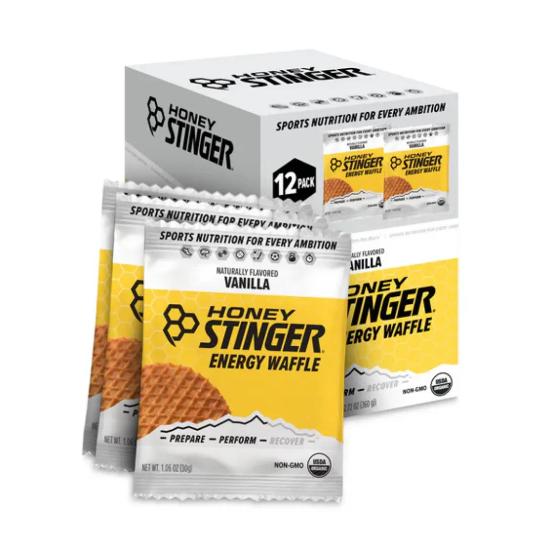Honey Stinger Waffles - Vanilla | Box of 12
